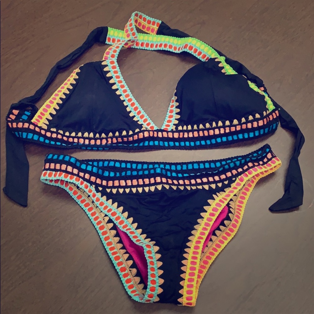 Bar lll weave it swimsuit- bikini